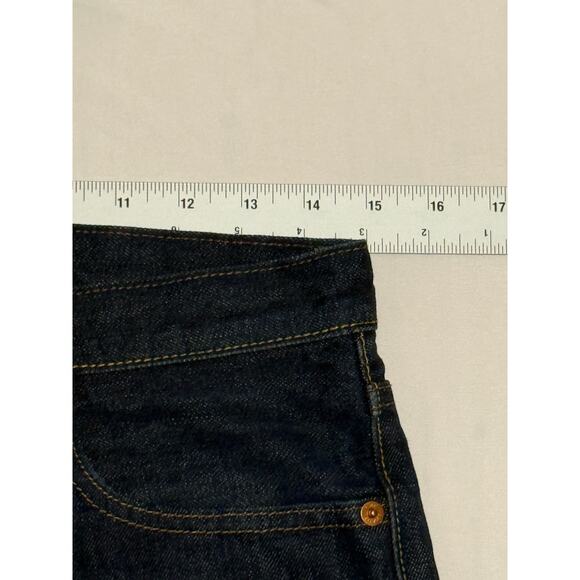 Gap Selvedge Jeans 28x30 Blue Raw Wash Stretch Kaihara Japanese Rockabilly - Picture 10 of 14